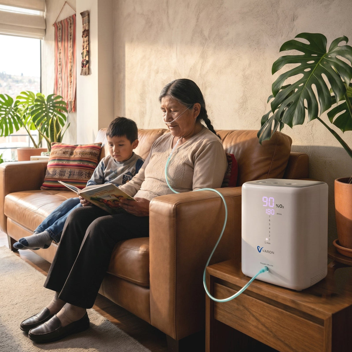 ¿Cuánto tiempo se necesita oxígeno después de una enfermedad respiratoria?