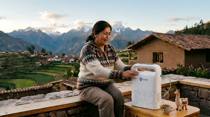 Guía de primeros pasos con tu concentrador de oxígeno VARON: lista en 5 minutos