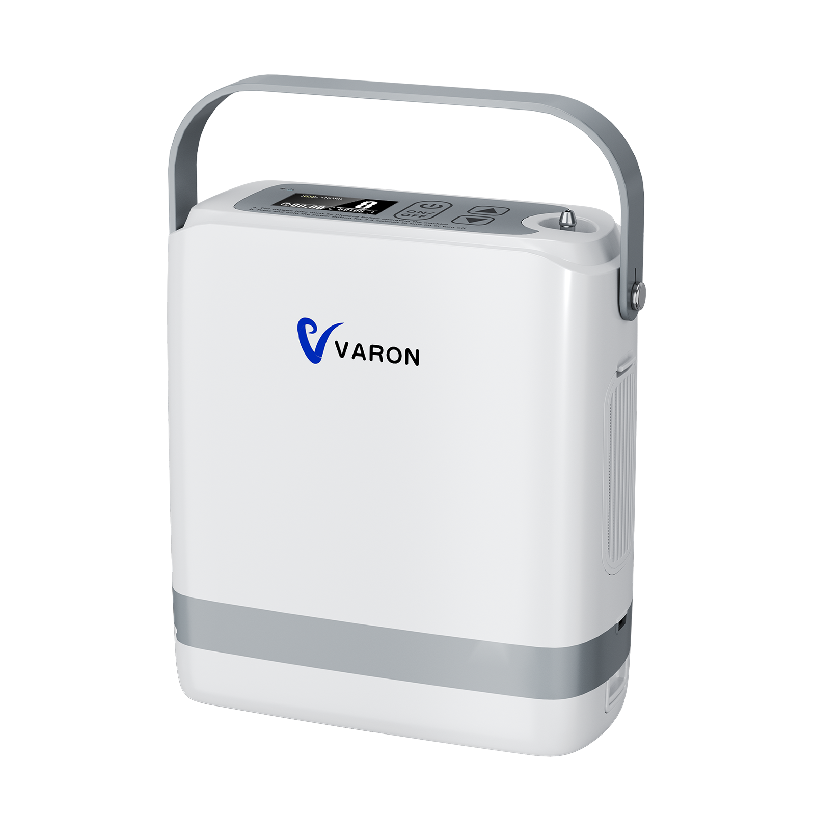 VARON VP-8G | Concentrador de Oxígeno Portátil flujo pulsado con 1–8 niveles ajustables CE