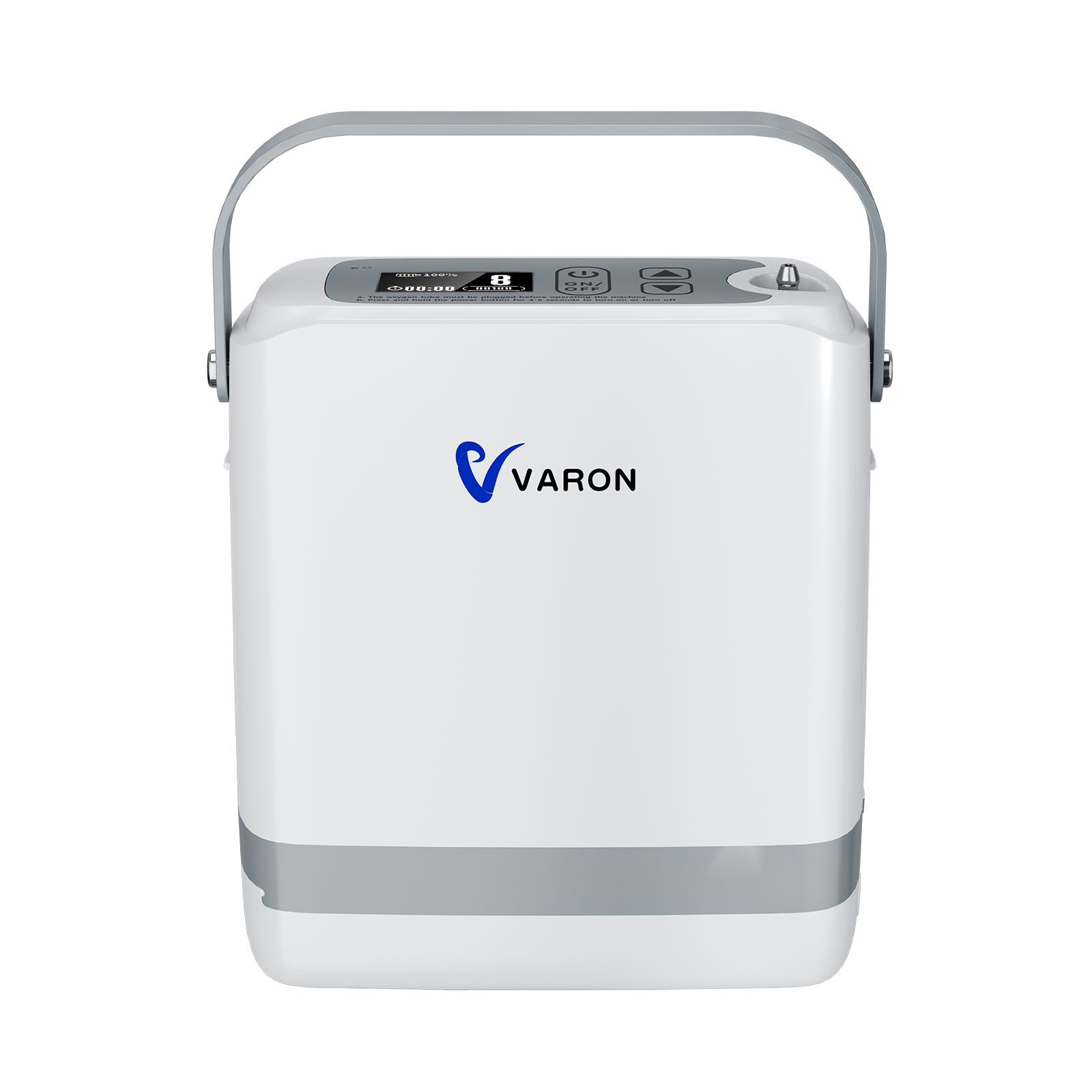 VARON VP-8G | Concentrador de Oxígeno Portátil flujo pulsado con 1–8 niveles ajustables CE