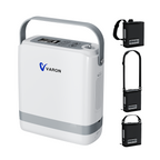 VARON VP-8G | Concentrador de Oxígeno Portátil flujo pulsado con 1–8 niveles ajustables CE