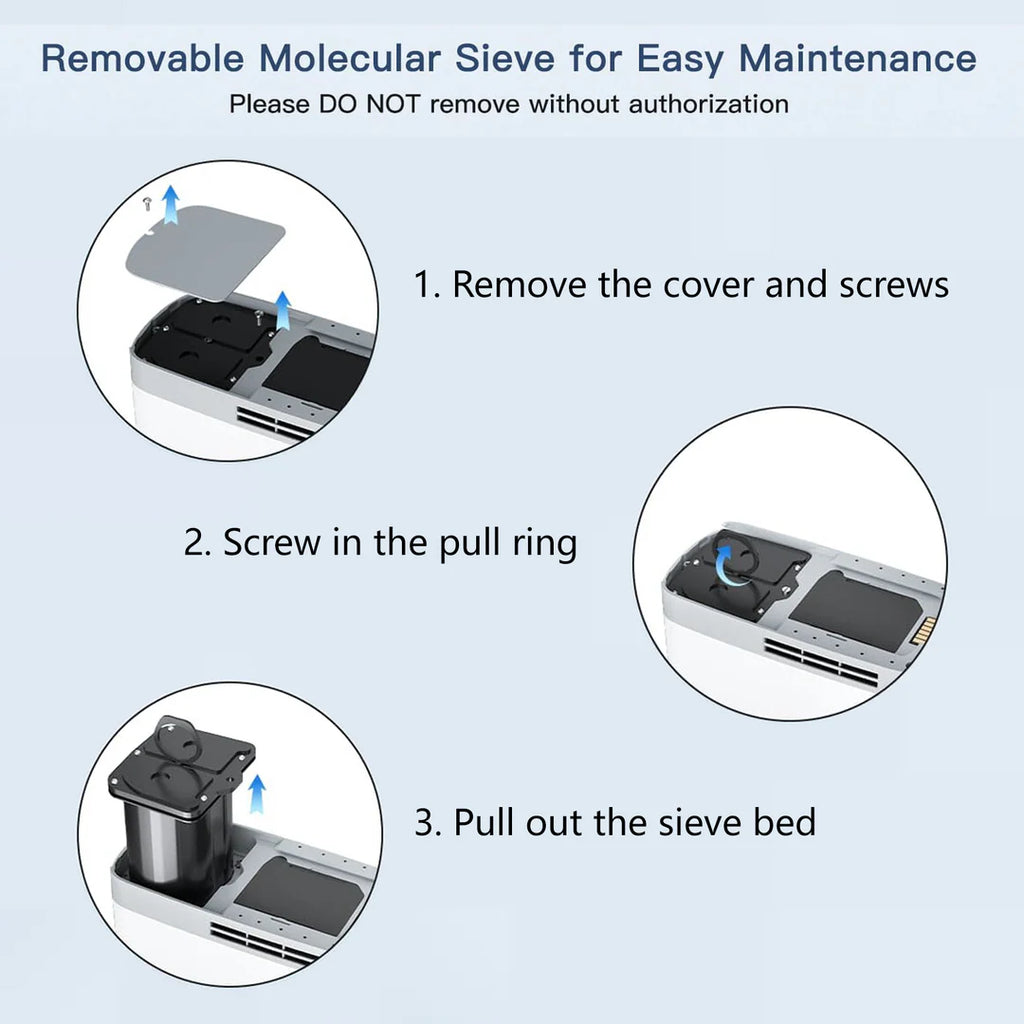 Cargador de batería original para concentrador de oxígeno VARON VP-8G