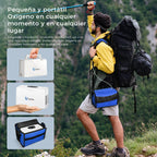 VARON VL-2 | Dispositivo de oxígeno portátil flujo continuo 3 L/min ligero y compacto CE