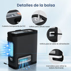 VARON VP-8G | Concentrador de Oxígeno Portátil flujo pulsado con 1–8 niveles ajustables CE