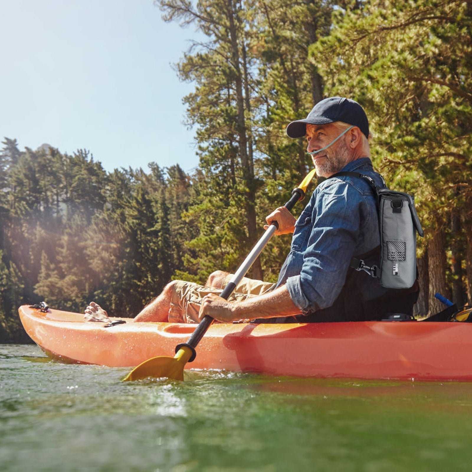 VARON VP-2 | Concentrador de oxígeno portátil de flujo pulsado (1-5 configuraciones)