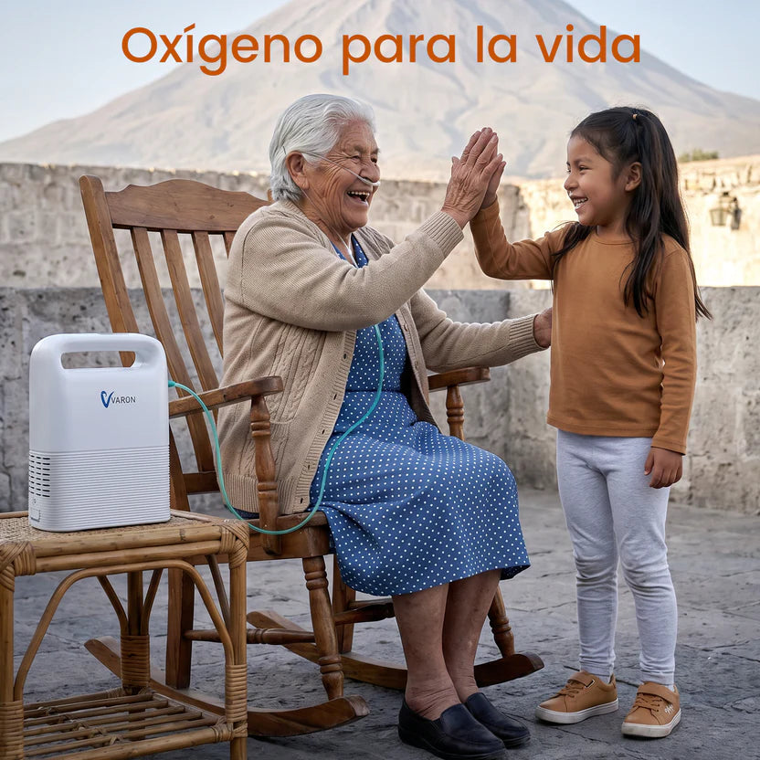 Modos de oxígeno VARON VP-2