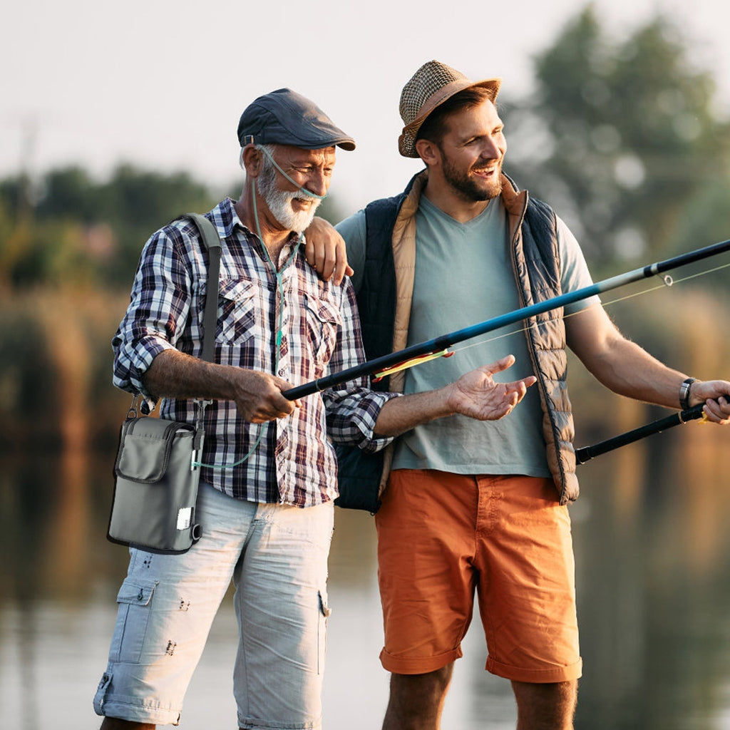 VARON VP-2 | Concentrador de oxígeno portátil de flujo pulsado (1-5 configuraciones)