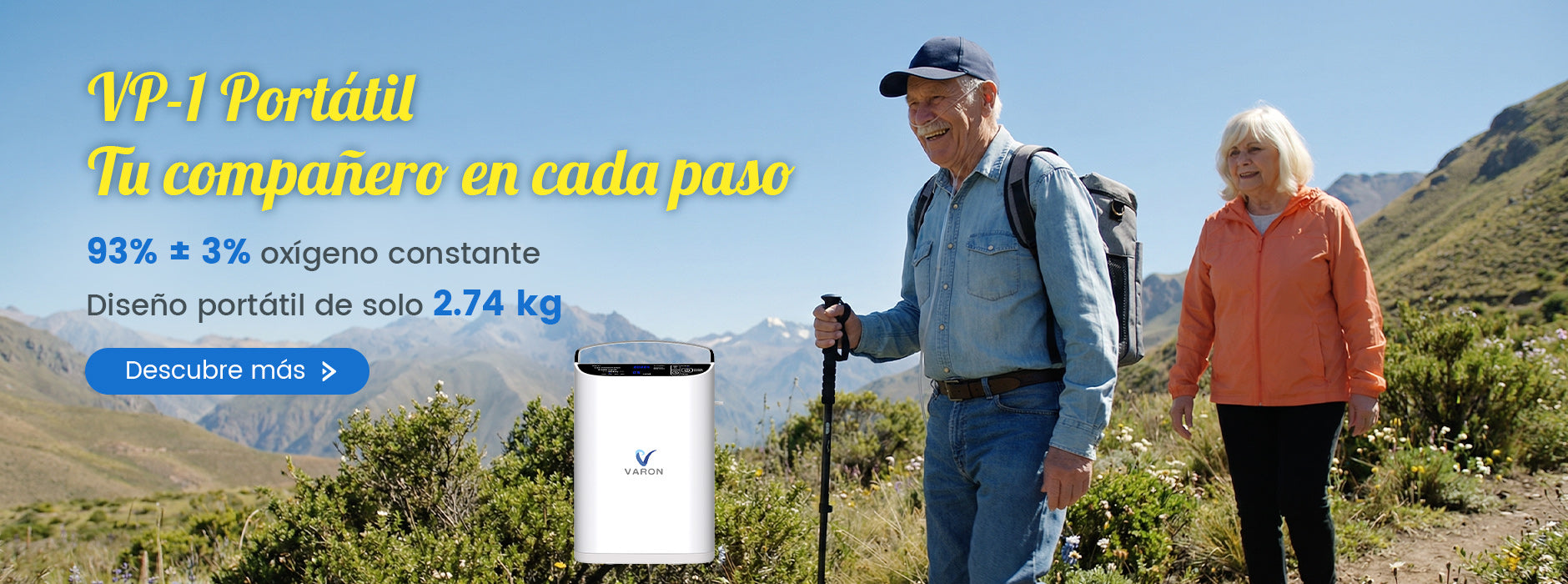 VP-1 Portátil — Tu compañero en cada paso