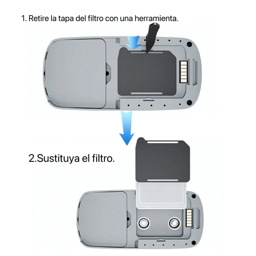 Concentrador de oxígeno VARON VP-8G Filtro original de algodón (1 pieza/paquete)