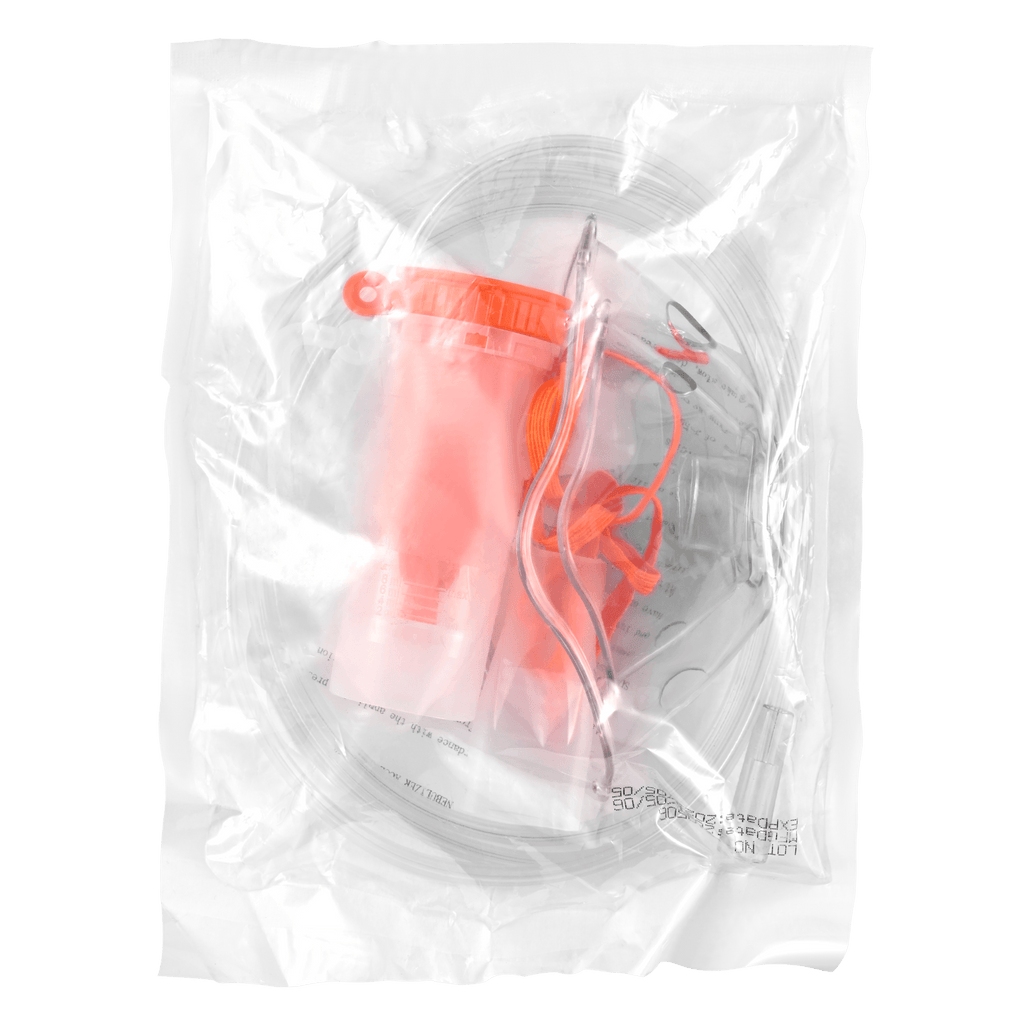 Conjunto de mascarilla e inhalador con concentrador de oxígeno, accesorios VH-3 (azul o naranja al azar, 2 uds.)