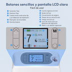 VARON VP-8 Lite Concentrador de Oxígeno Portátil 2 kg | Flujo por pulsos 1–7 | Uso doméstico y portátil