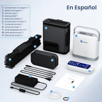 VARON VP-8G | Concentrador de Oxígeno Portátil flujo pulsado con 1–8 niveles ajustables CE