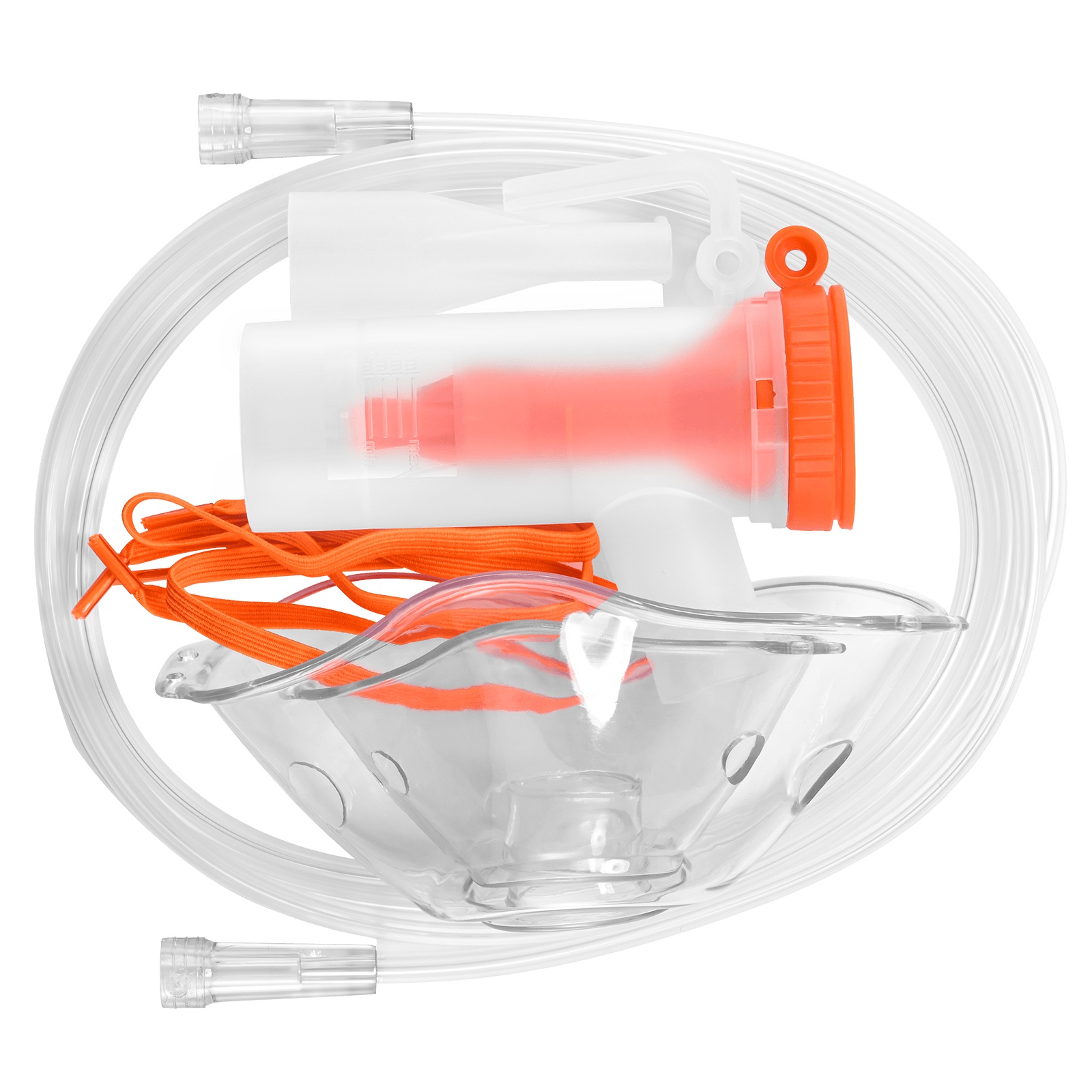 Conjunto de mascarilla e inhalador con concentrador de oxígeno, accesorios VH-3 (azul o naranja al azar, 2 uds.)