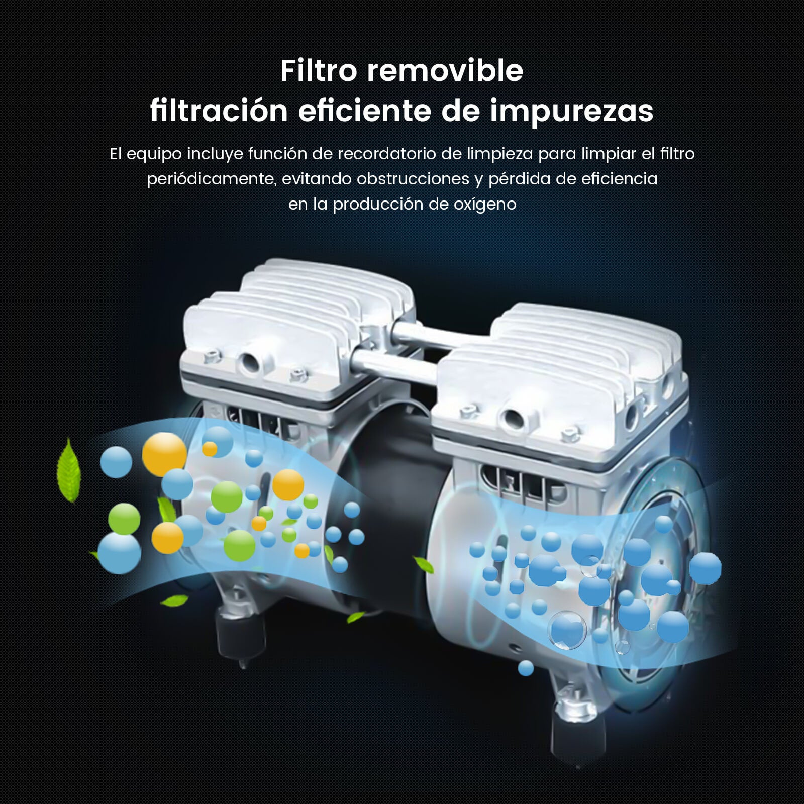 VARON VL-1 | Concentrador de Oxígeno de la Serie Ligera 3 L/min ideal para viajes CE ideal viaje