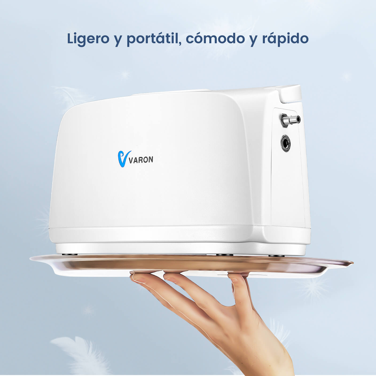 VARON VL-1 | Concentrador de Oxígeno de la Serie Ligera 3 L/min ideal para viajes CE ideal viaje
