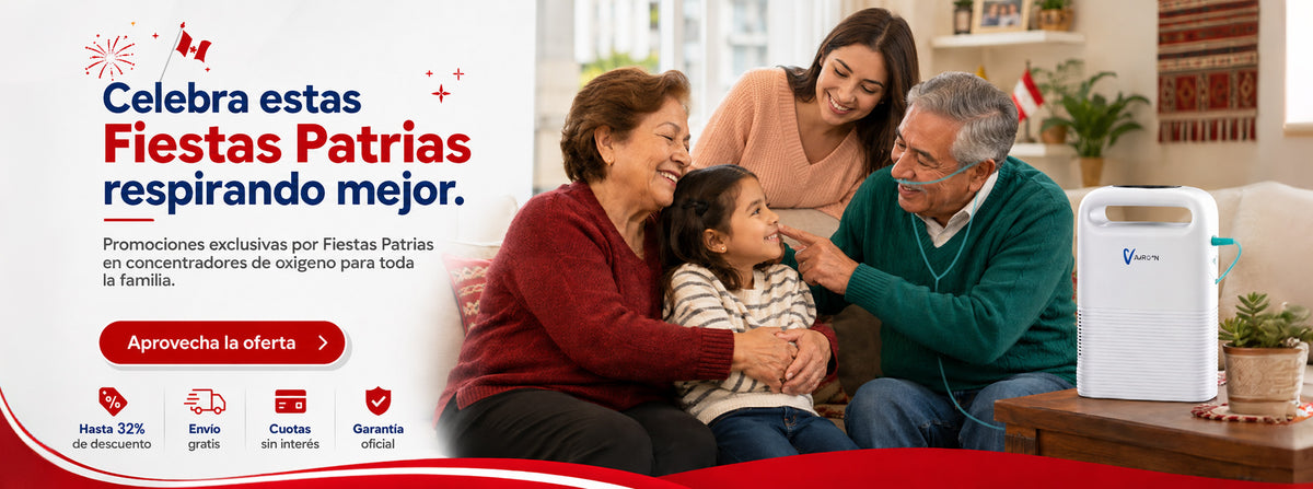 Celebra estas Fiestas Patrias respirando mejor