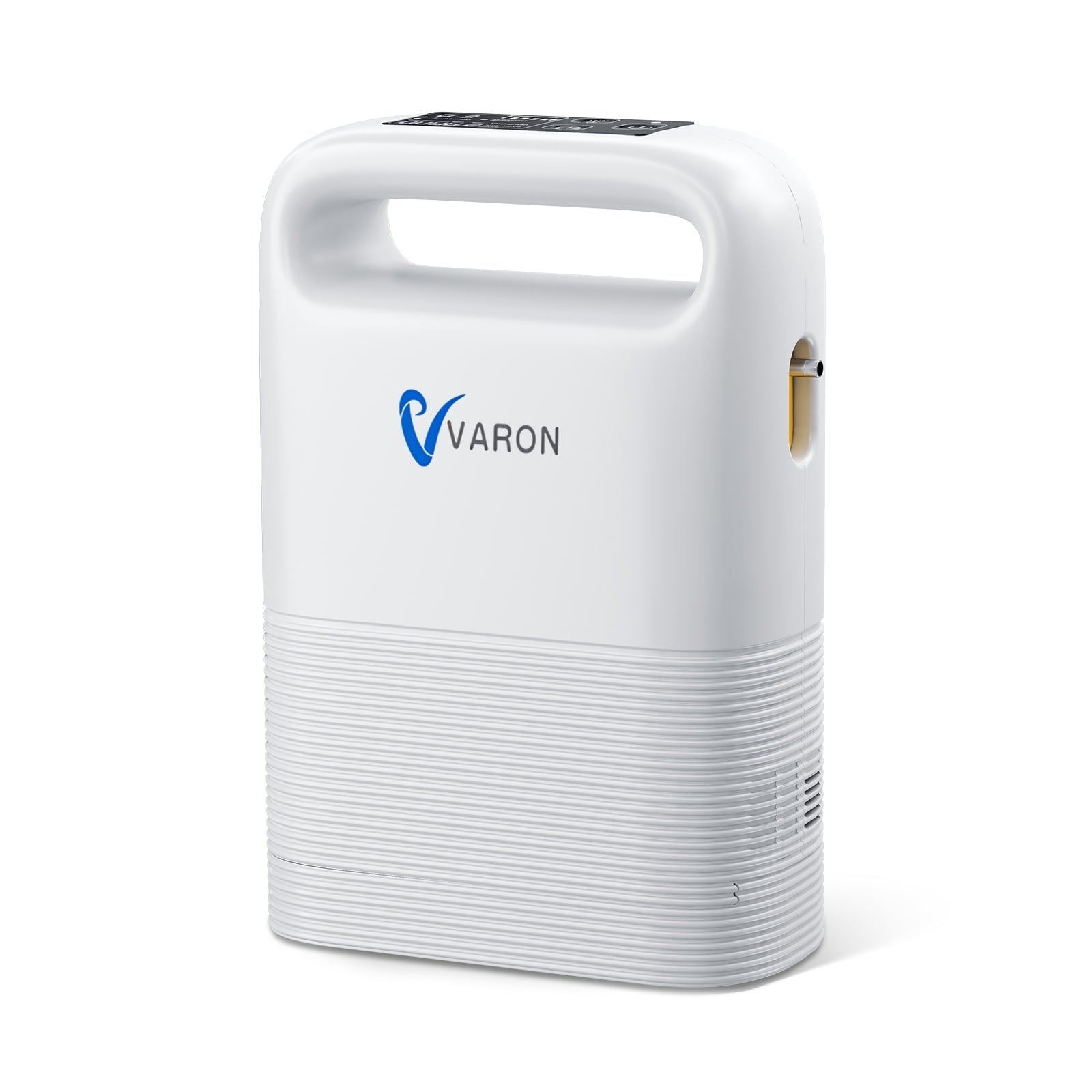 VARON VP-2 | Concentrador de oxígeno portátil 93% flujo pulsado 1–5 niveles CE