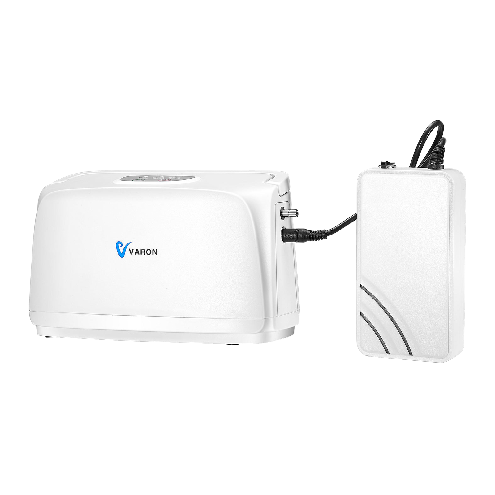 VARON VL-1 | Concentrador de Oxígeno Portátil Modo de Frecuencia Fija, Batería Recargable y Certificación CE