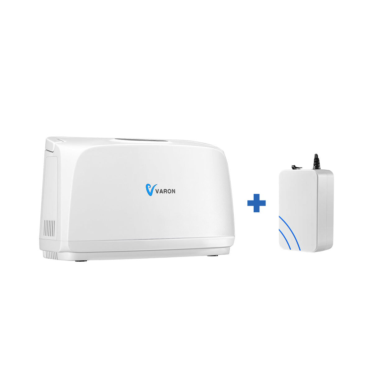 VARON VL-1 | Concentrador de Oxígeno Portátil Modo de Frecuencia Fija, Batería Recargable y Certificación CE