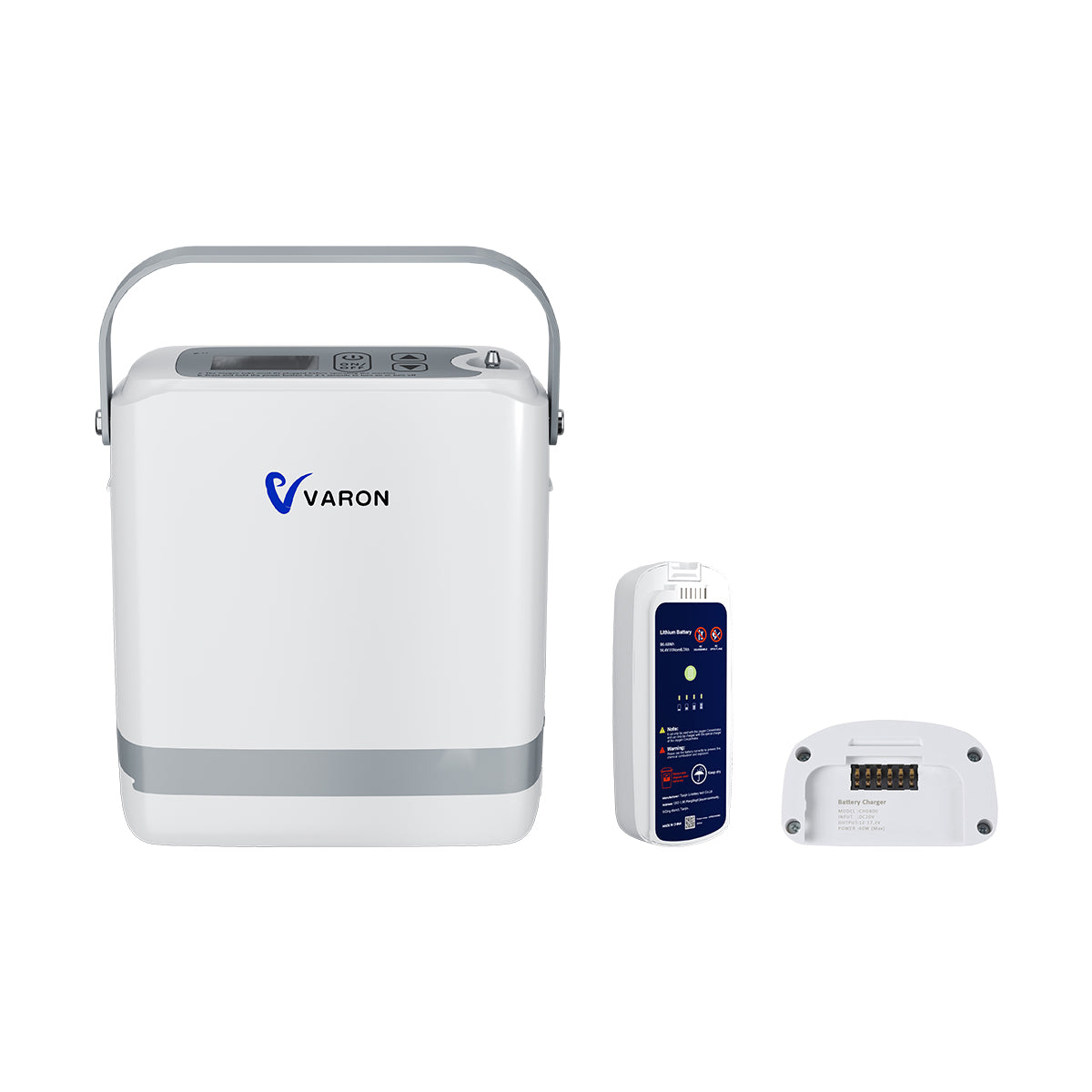 VARON VP-8G | Concentrador de Oxígeno Portátil flujo pulsado con 1–8 niveles ajustables CE