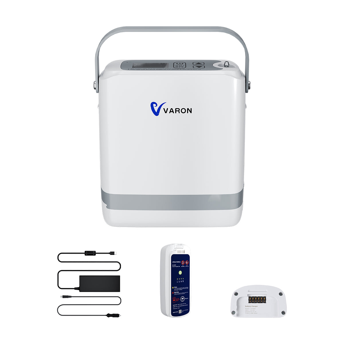 VARON VP-8G | Concentrador de Oxígeno Portátil flujo pulsado con 1–8 niveles ajustables CE