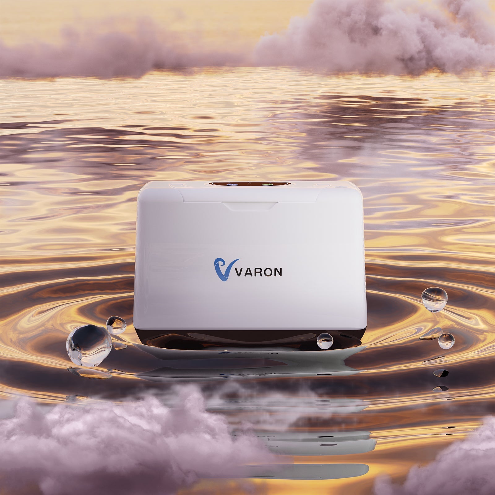 VARON VL-2 | Dispositivo de oxígeno portátil flujo continuo 3 L/min ligero y compacto CE